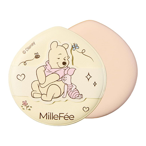 밀피MilleFée 곰돌이 푸 메이크업 퍼프 쿠션 파운데이션 퍼프 (기간한정)