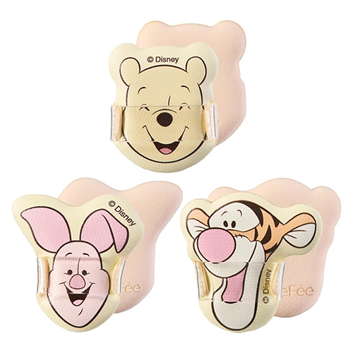 밀피MilleFée 곰돌이 푸 메이크업 핑거 퍼프 푸 / 피글렛 / 티거 (기간한정)