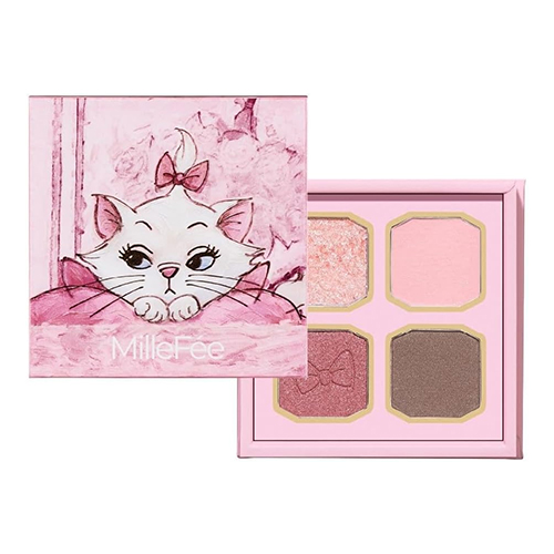 밀피MilleFée 마이 키티 아이팔레트 M05 사이베리안 / 디즈니 마리 (4색 아이섀도)