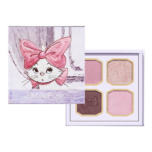 밀피MilleFée 마이 키티 아이팔레트 M02 랙돌 / 디즈니 마리 (4색 아이섀도)