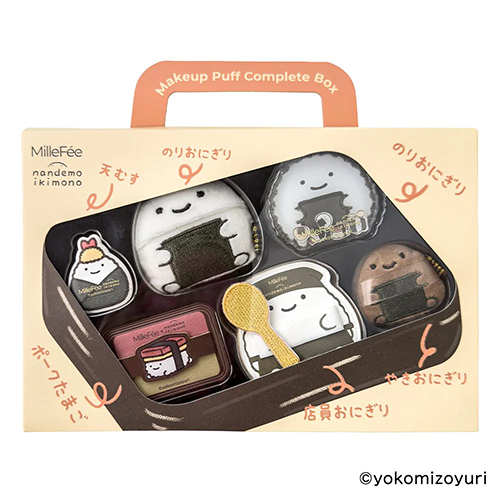 밀피MilleFée 난데모이키모노 메이크업 퍼프 컴플리트 박스 4종 세트 (기간한정)