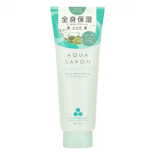 아쿠아샤봉 토탈 멀티 크림  22A 화이트 코튼 향 230g 올인원 보습 전신 케어