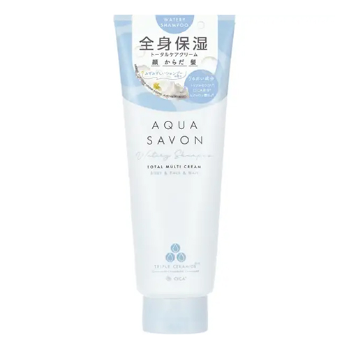 아쿠아샤봉 토탈 멀티 크림 (22A) 워터리 샴푸 향 230g 올인원 보습 전신 케어
