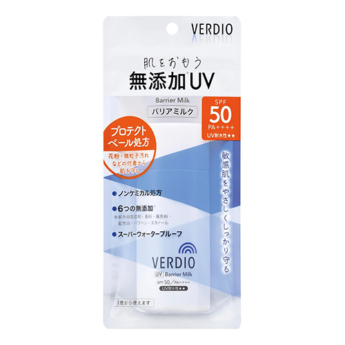 베르디오Verdio UV 배리어 밀크 SPF50+ PA++++ 80 g