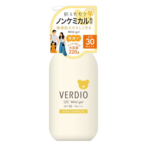 베르디오Verdio UV 마일드 젤 N 220g SPF30 PA+++ (얼굴·바디용 선젤)
