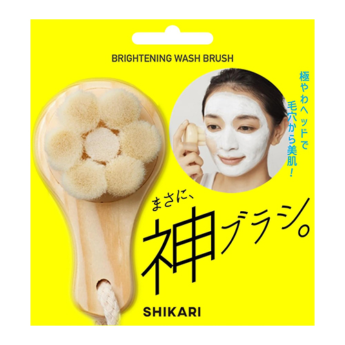 시카리 브라이트닝 워시 극세모 세안 모공 케어 브러시