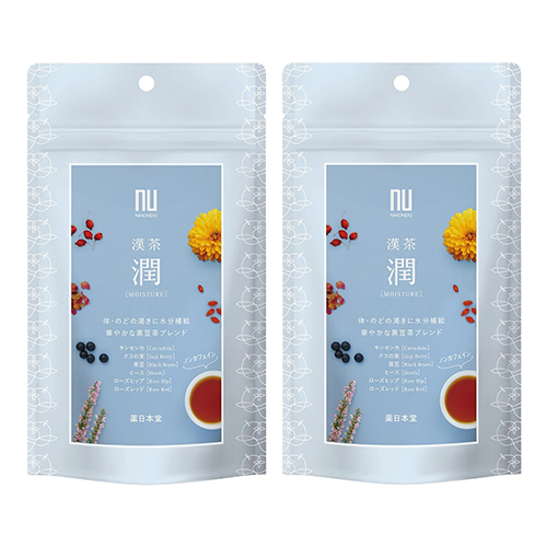 nu 약일본당 한차 윤 모이스처 2개 세트 (2g×6포입) 건강 한방차  노카페인