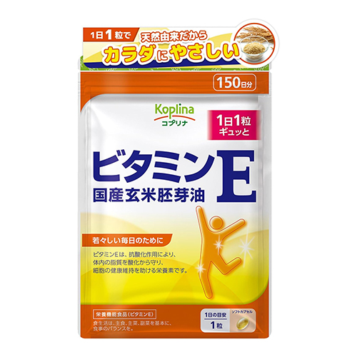 코프리나 비타민E 일본산 현미 배아유 소프트캡슐 150정 (150일분)
