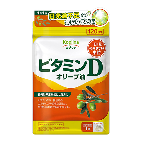 코프리나 비타민D₃ 소프트캡슐 120정 (120일분)