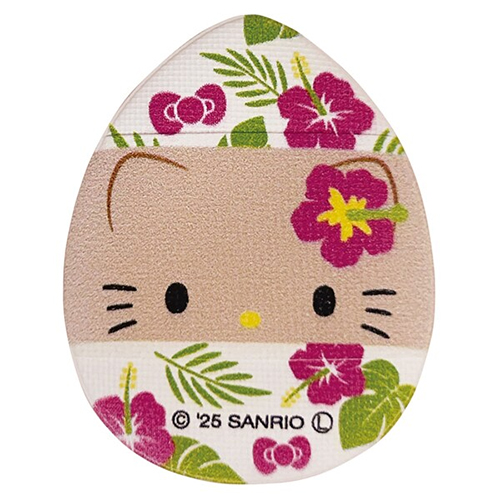 산리오 캐릭터즈 헬로키티 미니 메이크업 퍼프 4P 하이비스커스 K6302C