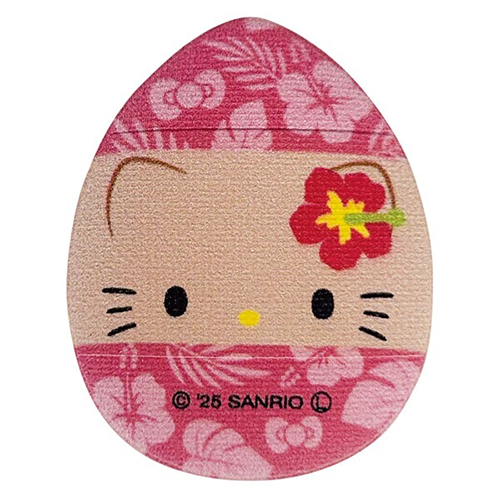 산리오 캐릭터즈 헬로키티 미니 메이크업 퍼프 4P 하와이안 K6302D