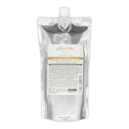 플러스오 pluseau 리포아 샴푸 리필 1000ml (화이트 플로럴 & 페어 향)