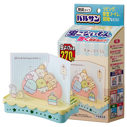 스밋코구라시 벌레퇴치 방향제 놓는 타입 270일 무향 타입 