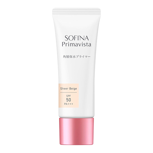 카오 소피나 프리마비스타 각질층 보습 프라이머 쉬어 베이지 SPF50+ PA++++ 40 g