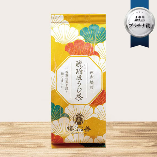 츠바키소젠 코하쿠 호지차 잎차 90g (볶음 녹차)