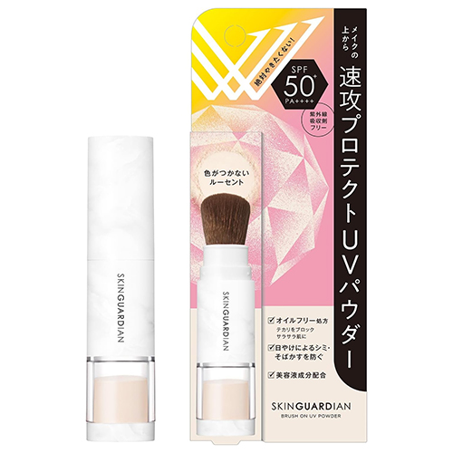 스킨가디언 브러시온 UV 파우더 01 루센트 (SPF50+ PA++++) 3g