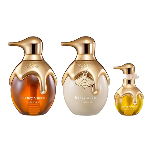 리파 ReFa 허니퀸 샴푸500ml & 트리트먼트  500g & 아웃바스 트리트먼트130ml  세트