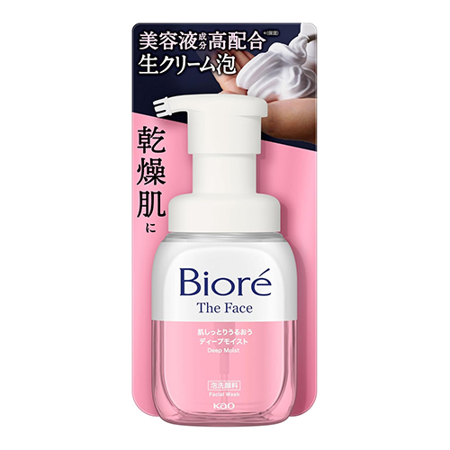비오레 더 페이스 딥 모이스트 폼 클렌저 본품 200ml (건성 피부용) 