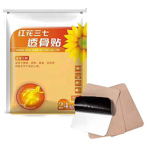 홍화 삼칠 패치 온감 시트 24매입 (목·어깨·허리·다리용)