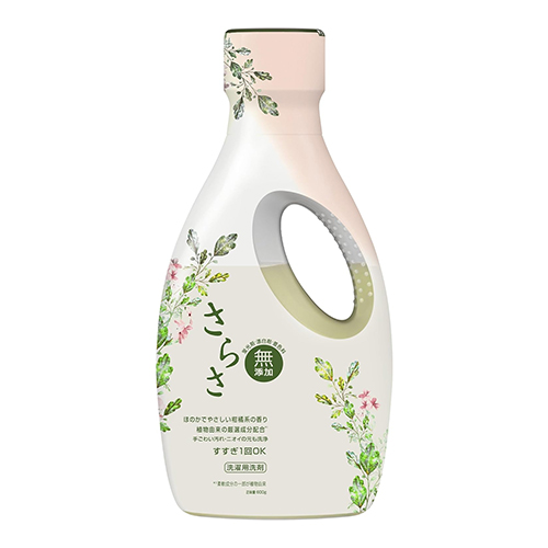 사라사 무첨가 액체 세탁세제 600g 은은한 시트러스 향