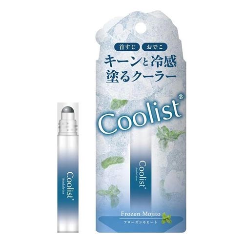 쿨리스트 Coolist 아세다레누 바르는 넥 쿨러 목 이마용 쿨링 스틱 (민트 & 시트러스 향 ) 기간한정상품