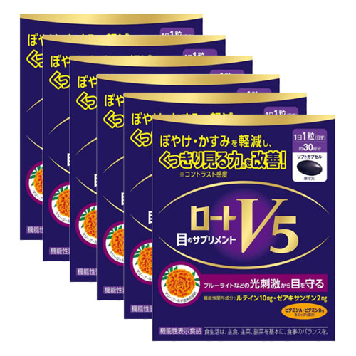 로토 V5 알파 눈영양제 30정 (한달분) 6개세트 루테인 제아크산틴