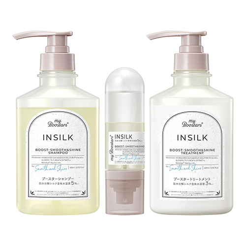 마이부스터즈 실크 샴푸400ml  & 트리트먼트400ml  & 부스터 미스트90ml  3종 세트 [인실크]