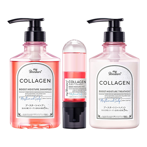 마이부스터즈 콜라겐 샴푸 & 트리트먼트 & 부스터 미스트 3종 세트 [스칼프&모이스처]
