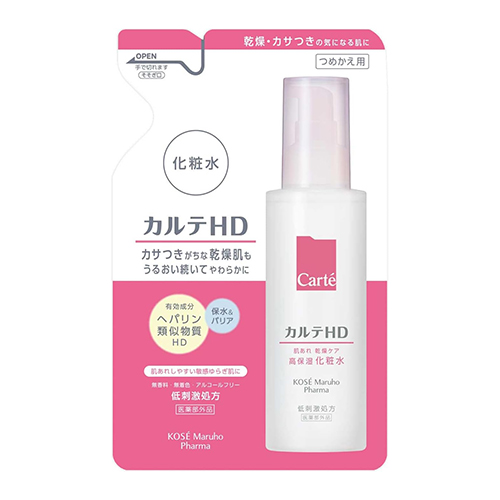 코세 카르테HD 모이스처 스킨 리필 138mL  저자극 고보습 약용 화장수