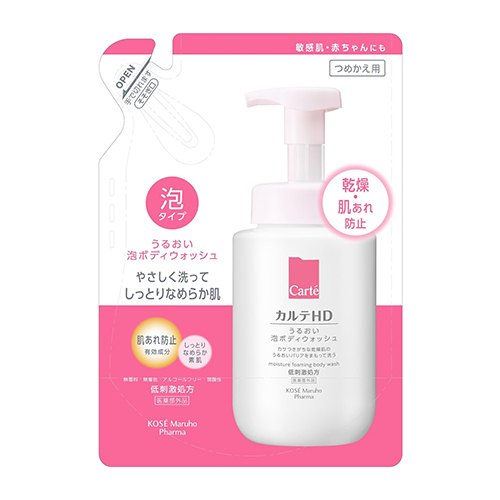 코세 카르테HD 모이스처 폼 바디워시 리필용 380mL