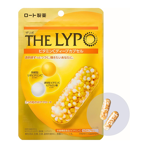 로토제약 더 리포 비타민C 딥 캡슐 60정 (리포좀 비타민C + 히알루론산)