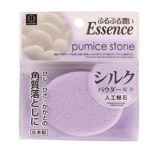 코쿠보 실크 파우더 함유 인공 각질 제거 스톤 (발뒤꿈치/무릎/팔꿈치)