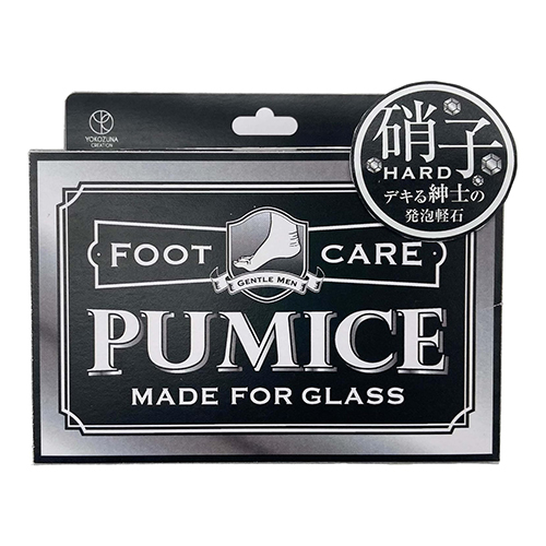 요코즈나 남성용 발포유리 각질 제거 스톤 (풋케어/발뒤꿈치 케어)