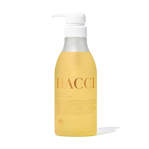 HACCI 하치 비 허그 바디워시 모닝 쉐이드 쿨허니 (쿨 타입) 385mL 벌꿀 8% 배합