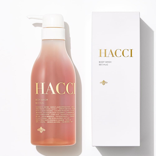 HACCI 하치 비 허그 바디워시 385mL (꿀 8% 보습 바디워시)