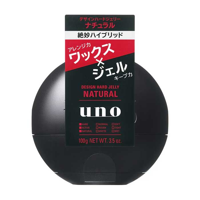 우노 UNO 디자인 하드 젤리 내추럴 100g 스타일링제