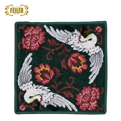 페일러FEILER 손수건 타월 레거시 워시클로스 핸드타월 30×30cm 그린-158 F282