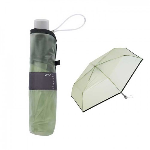  wpc. 접이식 비닐 우산 클래식 54cm 라이트그린 수동식