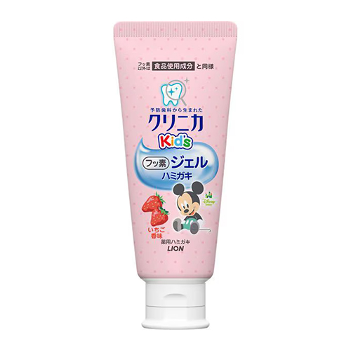 클리니카 키즈 젤 치약 딸기향 60g 라이온