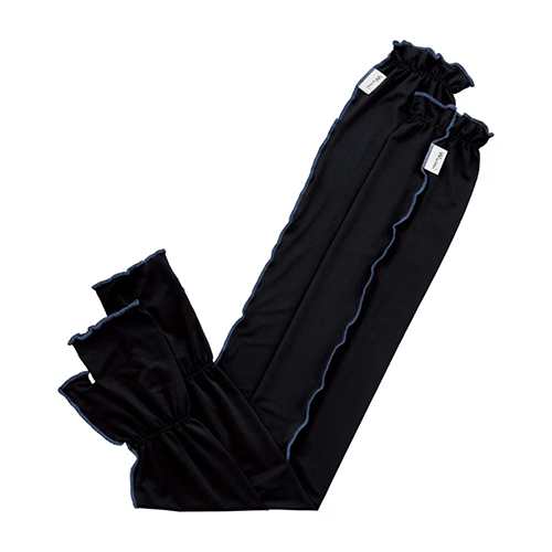 Wpc. UV컷 접촉냉감 엄지형 롱 암커버 블랙 W208-001-103BK