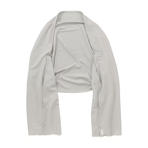 Wpc. UV 컷 접촉 냉감 3WAY 숄 그레이 W206-001-103GY