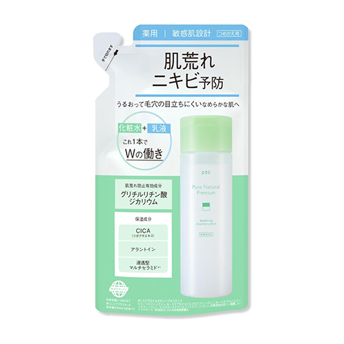 피디시 PDC 내추럴 프리미엄 밸런싱 에센스 로션 리필 140ml