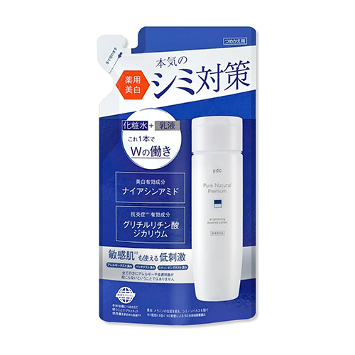 피디시 PDC피어 내추럴 프리미엄 브라이트닝 올인원 에센스 로션 리필 140ml