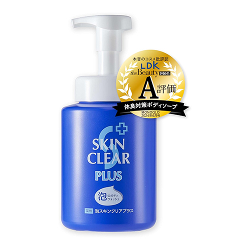 스킨 클리어 플러스 포밍 바디워시 450mL (허벌 라벤더향/ 저자극 보습 케어)