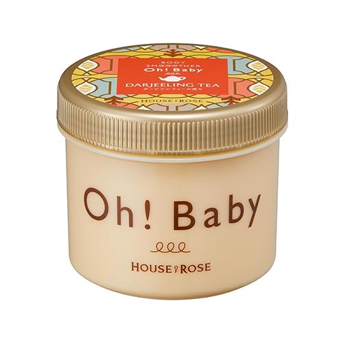 하우스 오브 로제 오!베이비 바디 스무더 DJ 다즐링 티향 바디 스크럽 350g