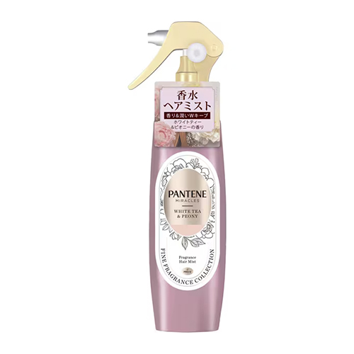 팬틴 미라클즈 파인 프래그런스 화이트티 앤 피오니 퍼퓸 헤어미스트 200ml(일본 리미티드 에디션)