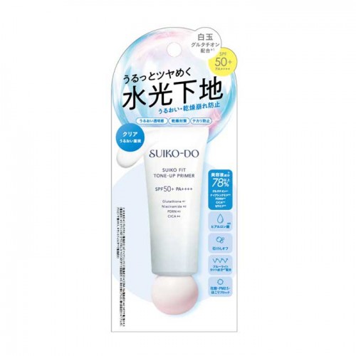 수광당 수광 밀착 메이크업 베이스 UV 클리어 25g　SUIKO-DO  물광 피부
