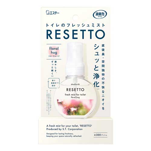 에스테 탈취력  쇼슈리키 화장실 프레시 미스트 리세토 플로럴 허그 60ml