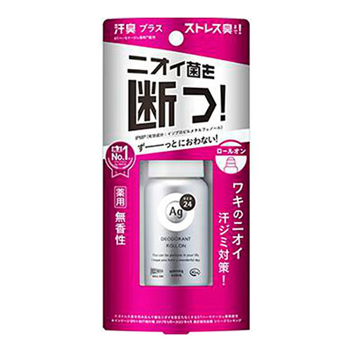 AG 데오24 데오드란트 롤온 DX 무향 40mL