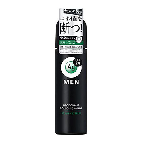 AG 데오24 맨 데오드란트 롤온 그란데 스타일리시 시트러스향 120mL